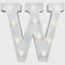 LED LETTER LIGHT W